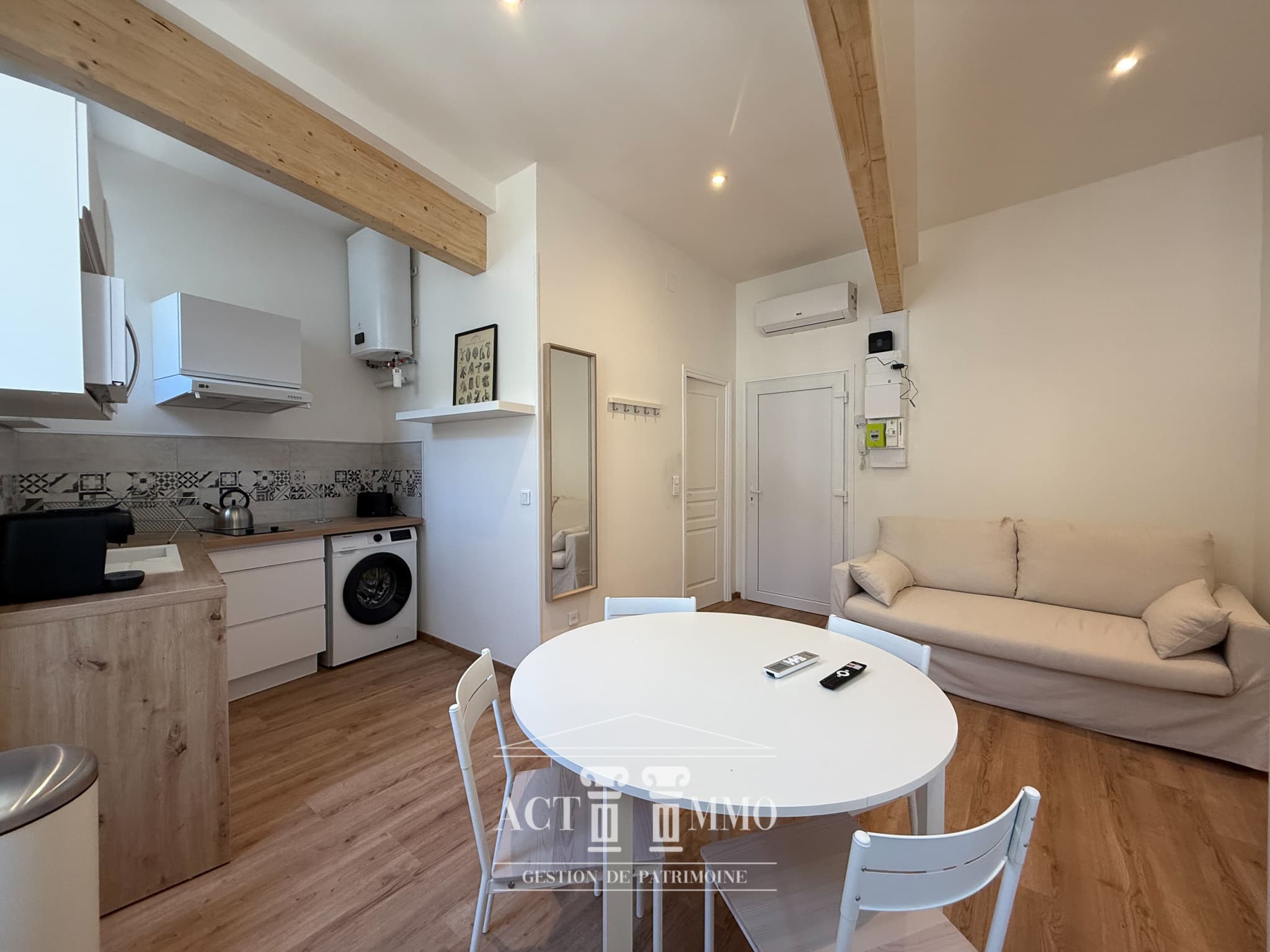 Appartement 25 m2 meublé et rénové