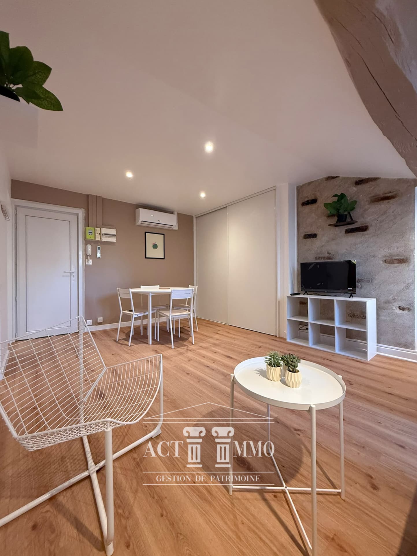 Appartement 28,80m2 meublé et rénové